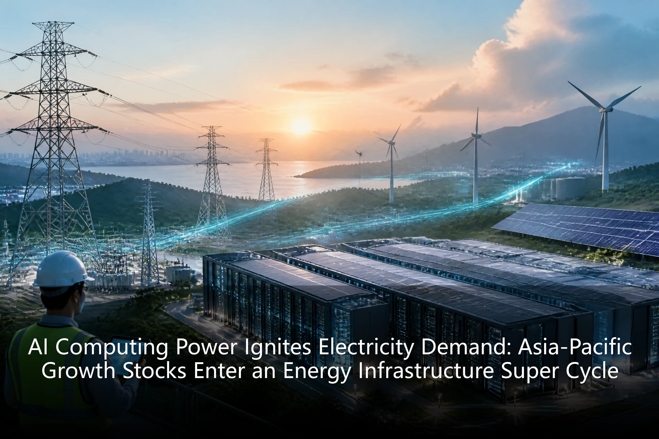 AI Computing Power Ignites Electricity Demand: Asia-Pacific Growth Stocks Enter an Energy Infrastructure Super Cycle