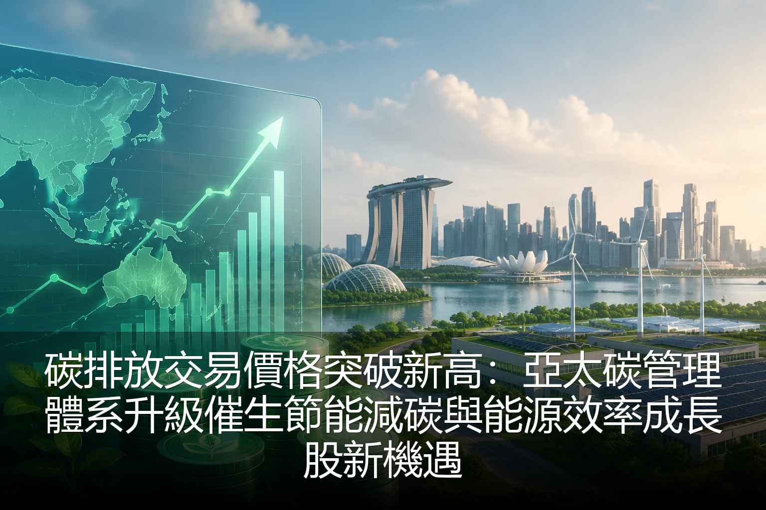 碳排放交易價格突破新高：亞太碳管理體系升級催生節能減碳與能源效率成長股新機遇