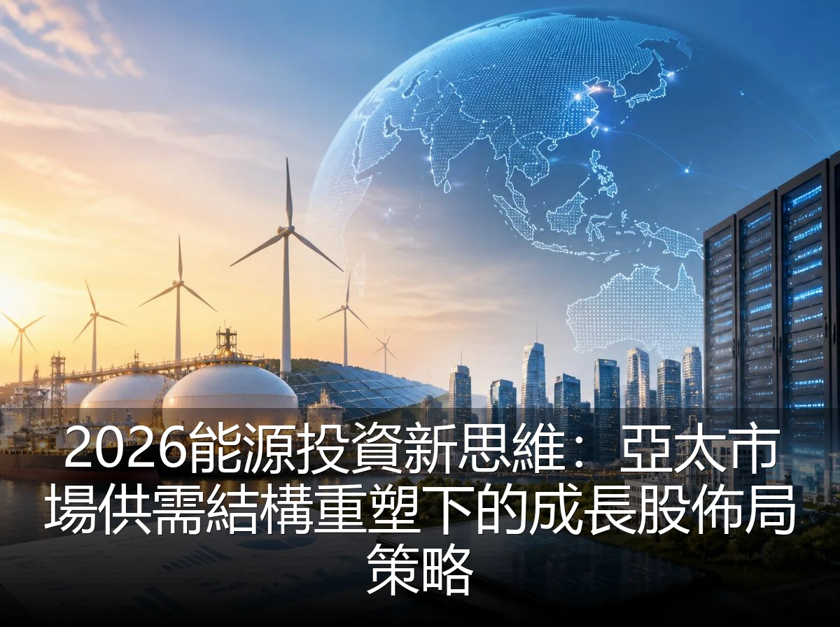2026能源投資新思維：亞太市場供需結構重塑下的成長股佈局策略